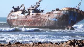 Western Sahara ,in between swells