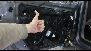 How to remove window regulator VW Golf 6