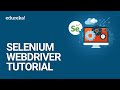 Selenium WebDriver Tutorial | Selenium Tutorial For Beginner | Selenium WebDriver Training | Edureka