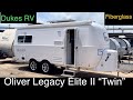 Oliver Legacy Elite II Twin Fiberglass Travel Trailer - Bigger than Casita Scamp PPL RV Consignment