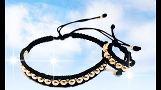 Pulseras de balines diseño original DYI