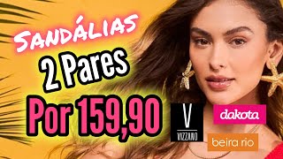 SANDÁLIAS FEMININAS VERÃO 2025 ✨ BEIRA-RIO | VIZZANO | DAKOTA ✨ RASTEIRINHAS FEMININAS ✨ PROMOÇÃO 🎉