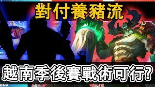 對付【養豬流】越南季後賽的戰術可行嗎？【AOV/Liên Quân/GHOT很熱/傳說對決】