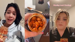 PICKLED GARLIC TIKTOK TREND COMPILATION