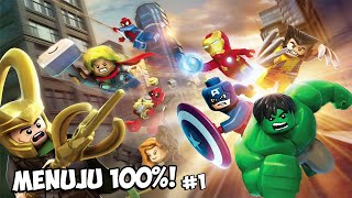 MENUJU 100% Lego Marvel Super Heroes PART 1