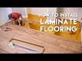Installing Laminate Flooring For The First Time // Home Renovation Installing Laminate Flooring For The First Time // Home Renovation