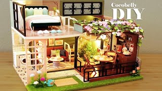 Half of the Garden | DIY Miniature Dollhouse Crafts | Relaxing Satisfying Video