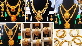 GRT Temple Jewellery|Light Weight Diamond & Gold Bangles|Diamond Necklace Collections 2020