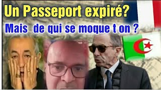 FRANCE ALGÉRIE : Expulsion de l'influenceur algérien.Passeport expiré ? Mais de qui se moque t on ?