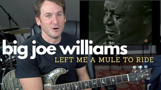 Guitar Teacher REACTS: Big Joe Williams \