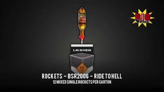 Big Star Fireworks - Rocket - BSR2006 - Ride to Hell (Gold)