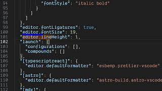 How to Change Line Height of Editor in VSCode IDE