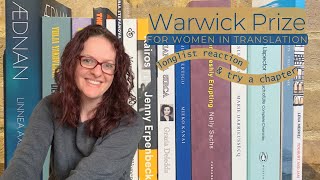 Warwick Prize for Women in Translation Longlist Reaction & Try a Chapter