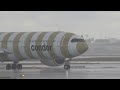 heftiger hagel an der startbahn west – condor a330 u0026 ich mitten drin ❄️✈️ zum glück alles gut