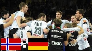 Sieg für Deutschland vs. Norwegen Handball EM 2016 Halbfinale 29.01.2016