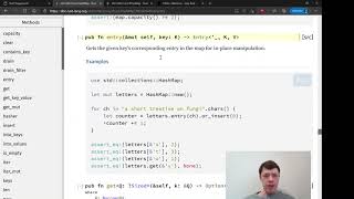 Easy Rust 053: Collection types - some more HashMap and the entry method