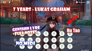 7 Years - Lukas Graham | Genshin Impact Lyre