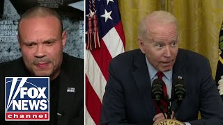 Dan Bongino reacts to Biden's 'creepy' whispering news conference