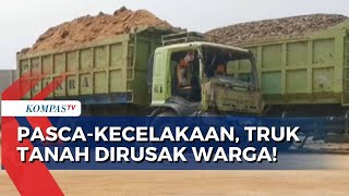 Usai Kecelakaan dan Penyerangan ,Truk Tanah di Tangerang Berhenti Beroperasi