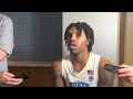 UNC Basketball Caleb Love Boston College Postgame Interview