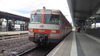 ET420 Sonderzug Ausfahrt in Ostbahnhof