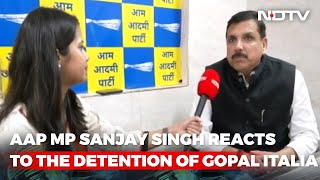 AAP's Gopal Italia Misinterpreted, He Meant 'Clean': MP Sanjay Singh On PM Video