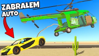 ❄️ ZABRAŁEM AUTO HELIKOPTEREM!? 40000M | ROBLOX |