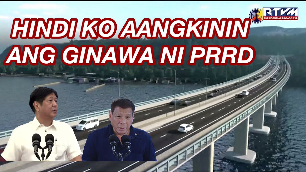 BBM HINDI KAILANMAN AANGKININ ANG MGA PROYEKTO NI TATAY DIGONG || GRABE ...