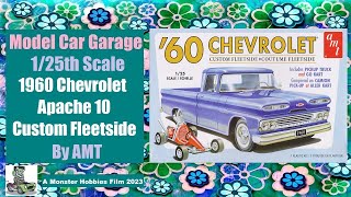 Model Car Garage - The AMT 1960 Chevrolet Apache 10 Custom Fleetside Pickup Truck With Go Cart Kit