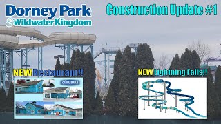 Wildwater Kingdom Enhancements for 2025! | 2/8/2025 Construction Update #1