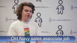 Old Navy Interview Sales Associate