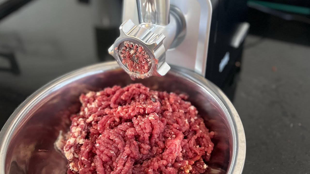 How To Assemble And Use A Meat Grinder Mincer At Home Youtube