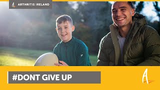 Arthritis Ireland James Lowe and Adam McCarthy JIA #DontGiveUp