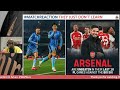 arsenal 2 1 tottenham match reaction *live*