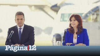 🔴EN VIVO | Cristina Kirchner y Sergio Massa participan de la presentación del nuevo simulador de AA