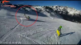 Travolge sciatrice sulle piste di Andalo e poi scappa: individuato grazie a un video in soggettiva