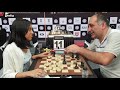 wgm divya deshmukh vs gm azer mirzoev 1st maharashtra international open gm chess tournament