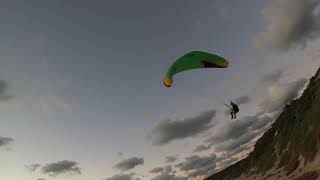 Paragliding Injidup Beach Western Australia.