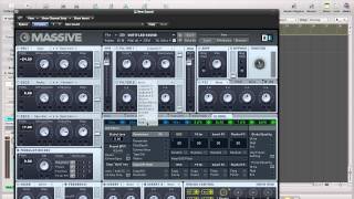 NI Massive Tutorial - Tech Bass Sound Design (Sept pt 1)
