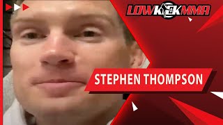 Stephen Thompson on Belal Muhammad, Kevin Lee's release & UFC contract