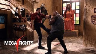 China Salesman | Mike Tyson vs Steven Seagal | Great Fight Scene HD