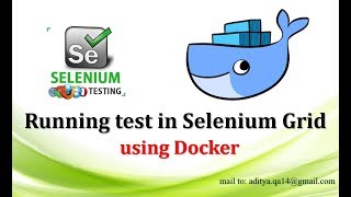 Selenium Grid set up in Docker Step by Step | Parallel testing using Docker