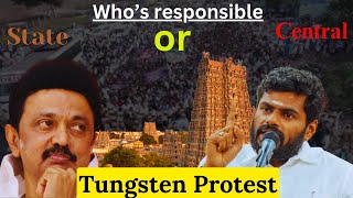 Madurai Tungsten Protest | Who's Responsible State vs Central | Talk with rk