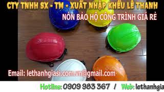 MŨ, NÓN BẢO HỘ LAO ĐỘNG CÔNG TRÌNH CAO CẤP GIÁ RẺ