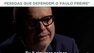 Marcelo Tas expondo a ignorância de Danilo Gentili sobre Paulo Freire