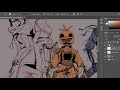 speedpaint the scavengers fnaf