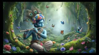 Sweet Flute Lord Krishna #flutemeditation  #relaxingflutesound