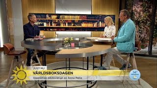 Världsboksdagen - lästips för alla åldrar  - Nyhetsmorgon (TV4)