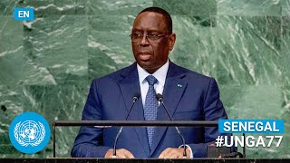 🇸🇳 Senegal - President Addresses General Debate, 77th Session (English) | #UNGA