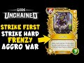 Frenzied Aggro War Deck for Super Fast Wins in Gods Unchained